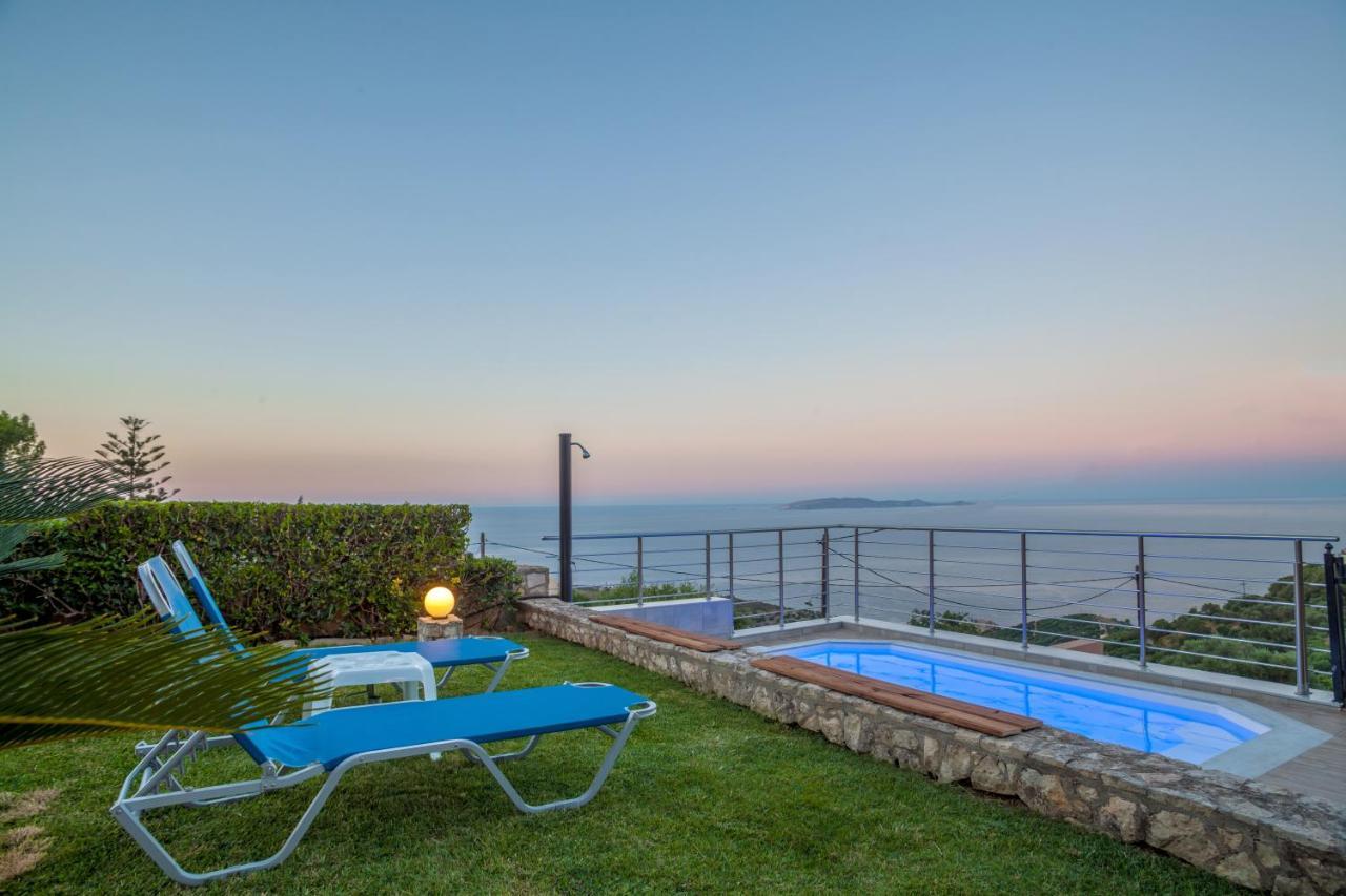 Panorama Traditional House With Private Pool Rodhiá Exteriér fotografie
