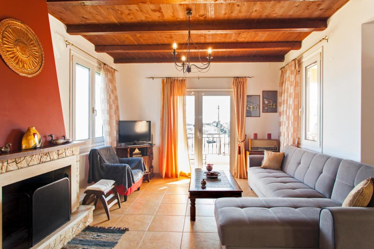 Panorama Traditional House With Private Pool Rodhiá Exteriér fotografie
