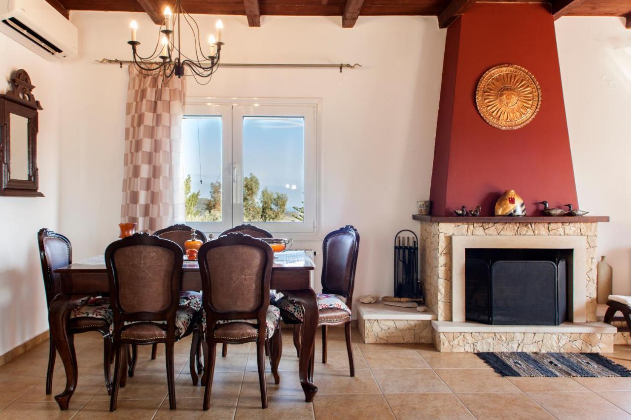 Panorama Traditional House With Private Pool Rodhiá Exteriér fotografie